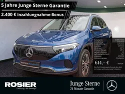 Blau / spektralblau Gebraucht 2024 Mercedes EQA350 Advanced SUV | 39.890 € (Fairer Preis)