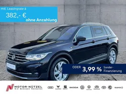 Schwarz Gebraucht 2021 VW Tiguan Elegance SUV | 30.460 € (Etwas zu teuer)