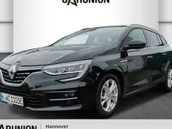 Black pearlschwarz metallic (metallic) Gebraucht 2021 Renault Mégane IV Intens Kombi | 20.560 € (Fairer Preis)
