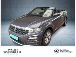 Rauchgrau metallic (metallic) Gebraucht 2021 VW T-Roc Cabriolet Style Cabrio | 20.750 € (Fairer Preis)