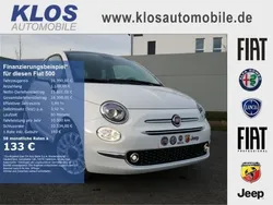 Gelato weiß uni Gebraucht 2023 Fiat 500 Dolcevita Kleinwagen | 16.990 € (Teuer)