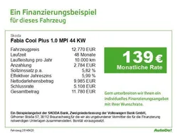 Candyweiss Gebraucht 2021 Skoda Fabia Cool Plus Limousine | 12.770 € (Guter Preis)