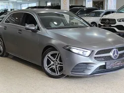 Grau Gebraucht 2019 Mercedes A200 AMG line Limousine | 22.480 € (Fairer Preis)