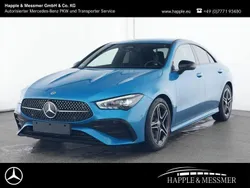 Lack hyperblau Gebraucht 2024 Mercedes CLA200 AMG Coupé | 38.950 € (Fairer Preis)