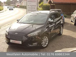 Schwarz Gebraucht 2016 Ford Focus Titanium Kombi | 11.990 € (Etwas zu teuer)