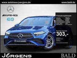 Blau metalliclack spektralbla Gebraucht 2024 Mercedes A180 AMG Limousine | 33.090 € (Fairer Preis)