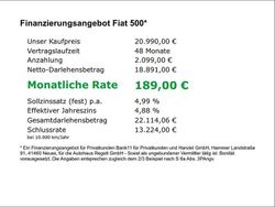 Mineral grau) (grau Gebraucht 2022 Fiat 500e La Prima Kleinwagen | 20.990 € (Fairer Preis)