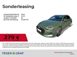 Distriktgrün metallic Gebraucht 2025 Audi A3 Sportback Ambiente Limousine | 33.990 € (Fairer Preis)
