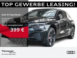 Mythosschwarz metallic Neu 2025 Audi S3 Sport Limousine | 49.340 € (Superpreis)