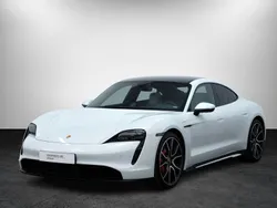 Weiß Gebraucht 2023 Porsche Taycan 4S Performance Package Limousine | 100.000 €