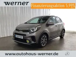 (im) titaniumsilber Gebraucht 2021 Kia Picanto X-Line Kleinwagen | 13.931 € (Guter Preis)