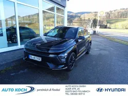 Abyss black / mic) (schwarz Gebraucht 2024 Hyundai Kona N Line SUV | 39.790 € (Etwas zu teuer)