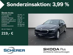 Blackmagic perleffekt (metallic) Gebraucht 2024 Skoda Scala Essence Kleinwagen | 19.480 € (Guter Preis)