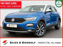 Ravennablau metallic Gebraucht 2017 VW T-Roc Style SUV | 22.990 € (Etwas zu teuer)