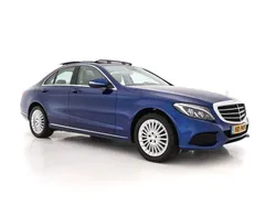 Blau Gebraucht 2016 Mercedes C180 Ambition Limousine | 16.445 € (Fairer Preis)