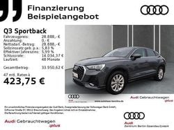 Grau Gebraucht 2022 Audi Q3 Sportback SUV | 28.888 € (Superpreis)