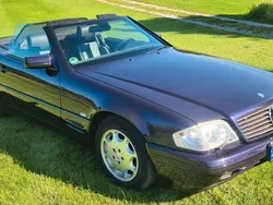Blau Gebraucht 1998 Mercedes SL320 Cabrio | 29.500 € (Etwas zu teuer)