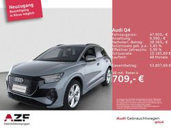 Grau Gebraucht 2024 Audi Q4 e-tron Advanced SUV | 47.950 €