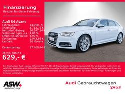 Gletscherweiß metallic Gebraucht 2017 Audi S4 Ambiente Kombi | 34.960 € (Guter Preis)