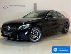 Schwarz/baltic black Gebraucht 2021 Mercedes C220 AMG line Coupé | 34.980 € (Guter Preis)
