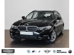 Schwarz uni Gebraucht 2021 BMW 330e Shadowline Kombi | 29.870 € (Superpreis)