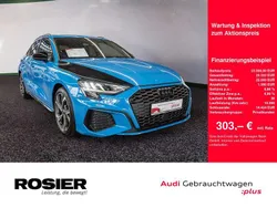 Blau / turboblau Gebraucht 2022 Audi A3 Sportback S-Line Limousine | 23.990 € (Fairer Preis)
