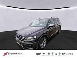 Schwarz Gebraucht 2021 VW Tiguan Allspace R-line SUV | 36.730 € (Etwas zu teuer)