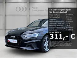 Schwarz Gebraucht 2023 Audi A4 S-Line Kombi | 36.575 € (Etwas zu teuer)