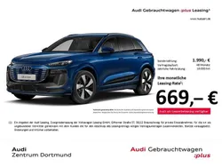 Ascariblau metallic Gebraucht 2024 Audi Q6 e-tron S-Line SUV | 67.811 €