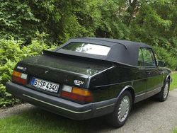 Schwarz Gebraucht 1990 Saab 900 Cabriolet Cabrio | 9.000 €