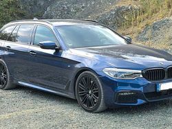 Blau Gebraucht 2020 BMW 530 Sport Line Kombi | 39.000 € (Teuer)