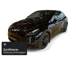 Solid black Gebraucht 2022 Tesla Model Y Performance SUV | 39.200 € (Fairer Preis)