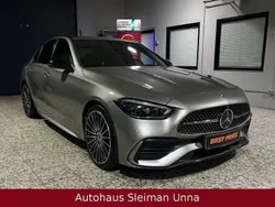 Mojavesilber metalliclack Gebraucht 2024 Mercedes C300 AMG line Limousine | 49.990 € (Fairer Preis)