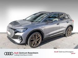 Grau Gebraucht 2022 Audi Q4 e-tron S-Line SUV | 37.880 € (Etwas zu teuer)