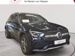 Blau Gebraucht 2021 Mercedes GLC300e AMG SUV | 32.489 € (Fairer Preis)