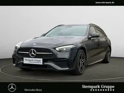 Grau Gebraucht 2024 Mercedes C300e AMG Limousine | 48.490 € (Superpreis)