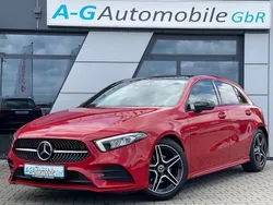 Rot Gebraucht 2019 Mercedes A180 AMG line Limousine | 23.900 € (Fairer Preis)