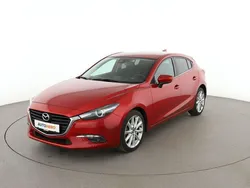 Rot Gebraucht 2018 Mazda 3 Sports-Line Limousine | 17.850 € (Etwas zu teuer)