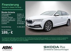 Moonweiss metallic Gebraucht 2023 Skoda Octavia Clever Kombi | 19.990 € (Guter Preis)