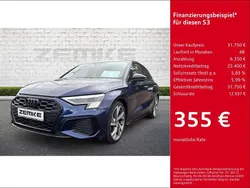 Blau Gebraucht 2021 Audi S3 Ambiente Limousine | 31.750 € (Guter Preis)