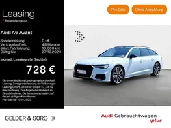 Gletscherweiß metallic Gebraucht 2024 Audi A6 S-Line Kombi | 63.780 €