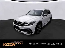 Pure white Gebraucht 2021 VW Tiguan Allspace R-line SUV | 33.930 € (Etwas zu teuer)
