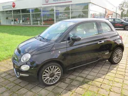 Vesuvio schwarz met. Gebraucht 2017 Fiat 500 Lounge Kleinwagen | 8.590 € (Fairer Preis)