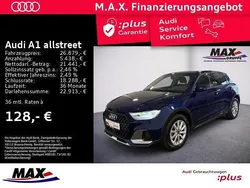 Navarrablau metallic Gebraucht 2024 Audi A1 Basis Kleinwagen | 26.879 € (Fairer Preis)