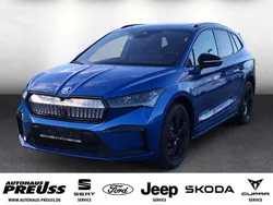 Blau Gebraucht 2025 Skoda Enyaq iV SportLine SUV | 49.850 € (Superpreis)