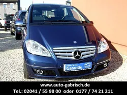 Ocean blue met. Gebraucht 2010 Mercedes A160 Avantgarde Kleinwagen | 8.980 € (Teuer)