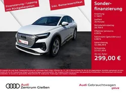 Gletscherweiß metallic (metallic) Gebraucht 2022 Audi e-tron Sportback Basis SUV | 31.930 € (Guter Preis)