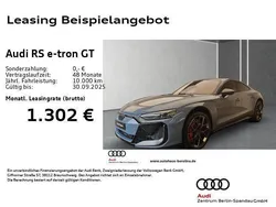 Kemoragrau metallic Gebraucht 2025 Audi RS e-tron GT Performance Limousine | 144.554 € (Superpreis)