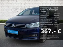 Blau Gebraucht 2019 VW Touran Highline Van / Kleinbus | 26.925 € (Fairer Preis)