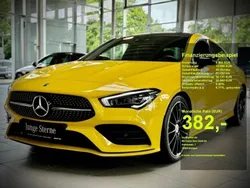Gelb Gebraucht 2023 Mercedes CLA200 AMG Limousine | 35.400 € (Fairer Preis)